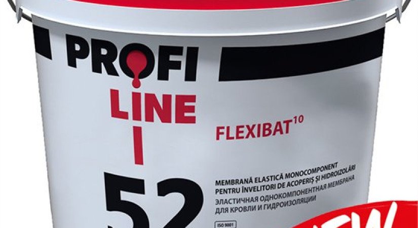 Новый продукт! Flexibat<sup>10</sup> - эластичная однокомпонентная мембрана для кровли и