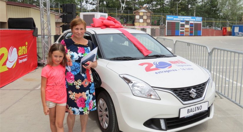 Первый автомобиль Suzuki от SUPRATEN SA дождался своего победителя!