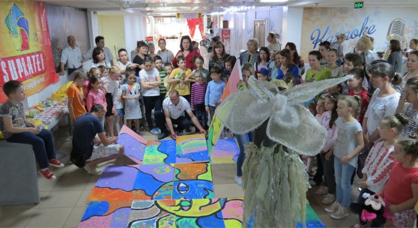 “День семьи” вместе с компанией SUPRATEN, ТЦ Jumbo и Art Studio Renaissance