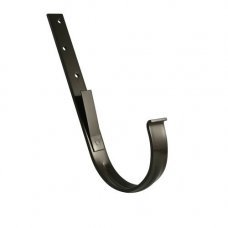 Кронштейн металлический желоба коричневый 125мм