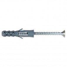 Дюбель с шурупом с потайной головкой KRX 6x30/3.5x30мм 30шт