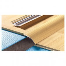 Защитная вдавливаемая широкая рейка LPL 50 темный орех 900х50мм