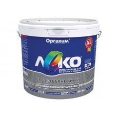 Краска Леко с ионами серебра Белая 8.5л