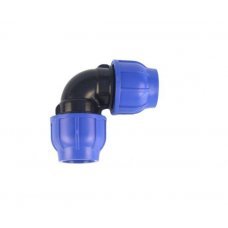 Колено зажимное d25мм