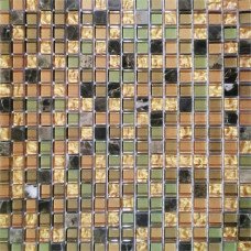 Мозаика Amber BraGold 30x30см