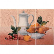 Декор Gloria Rosa Panel 10x10см 6шт