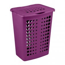 Корзина для белья Victor Фиолетовая 40л