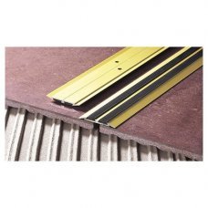 Защитная плоская широкая рейка с резиной LPPS ZG серебряный 1000х45мм