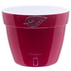 Горшок для цветов Asti Красный-Белый 6л