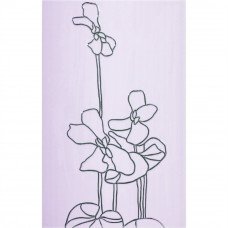 Декор Fresh Violet 1 25x40см