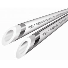 Труба полипропиленовая с алюминиевой фольгой PN 20 D63 белая