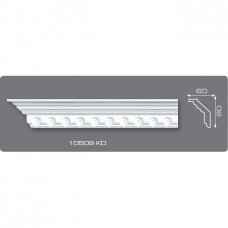 Потолочный плинтус с орнаментом 10509 KD