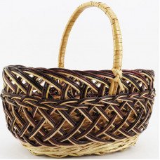 Корзинка плетеная 29x22x14см