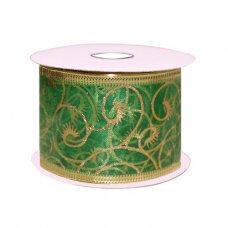 Лента новогодняя декоративная 5x270см в ассортименте