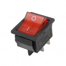 Выключатель KCD2 красный