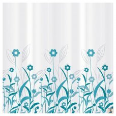 Штора для ванны Vogue Turquoise Tatkraft 180x180см