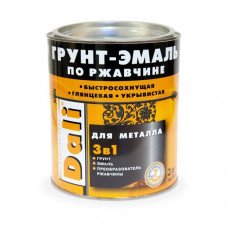 Грунт-эмаль по ржавчине 3в1 Желтая 2л