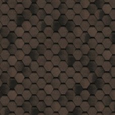Гибкая черепица коричневая 32х100см