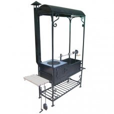 Мангал печь МП-2 210x150x65см