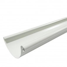 Желоб водосточный белый 125x4000мм