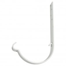 Кронштейн желоба белый 125x180мм