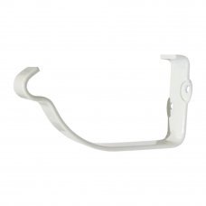 Кронштейн желоба короткий белый 125мм