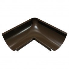 Угол желоба внутренний коричневый 125мм