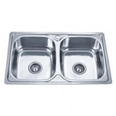 Мойка нержавеющая 78x48x20см