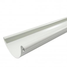 Желоб водосточный белый 125x2000мм