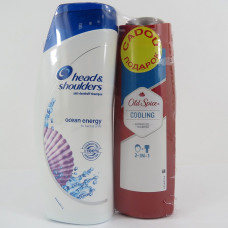 Шампунь H&S Ocean Energy 750мл и Гель Old Spice Cooling 400мл