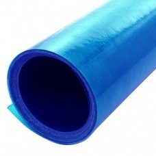 Пластиковый шифер плоский 2x5м синий