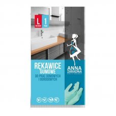 Перчатки резиновые L AZ R-0769