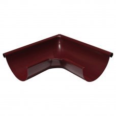 Угол желоба наружный вишневый 125мм