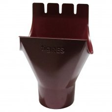 Воронка водосточная вишневый 125/90мм