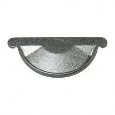 Заглушка желоба Al-Zn серебристый 125мм