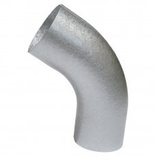 Колено водостока Al-Zn серебристый 90мм