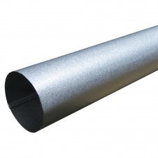 Труба водосточная Al-Zn серебристый 90x1000мм