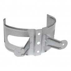 Хомут водосточной трубы Al-Zn серебристый 90мм