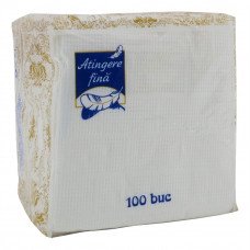 Салфетки бумажные Нежное прикосновение в ассортименте 24x24см 100шт