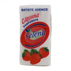 Носовые платки Selena Клубника 12шт