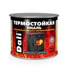 Эмаль термостойкая Серебристая 0.4л