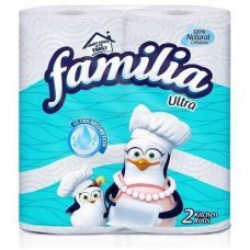 Полотенца бумажные Familia Kitchen двухслойные 2рулона