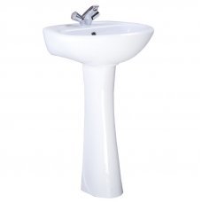 Раковина с пьедесталом Sonata 42.5x56.5x84см