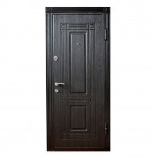 Дверь металлическая DT3-2 Wenge/White правая 205х96x7см