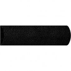 Наличник с кабель-каналом черная кожа 2200х65х14мм