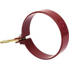 Хомут-винт водосточной трубы красный 75мм