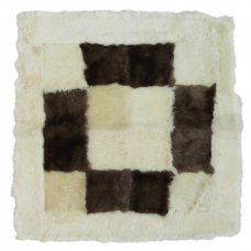 Коврик из натуральной овчины 50x50см