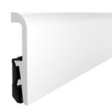 Плинтус напольный Vega 1020 белый 2400x20x100мм