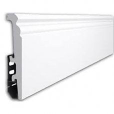 Плинтус напольный Vega 1030 белый 2400x20x100мм