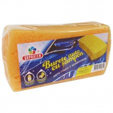 Авто губка с шампунем 210x110x65мм